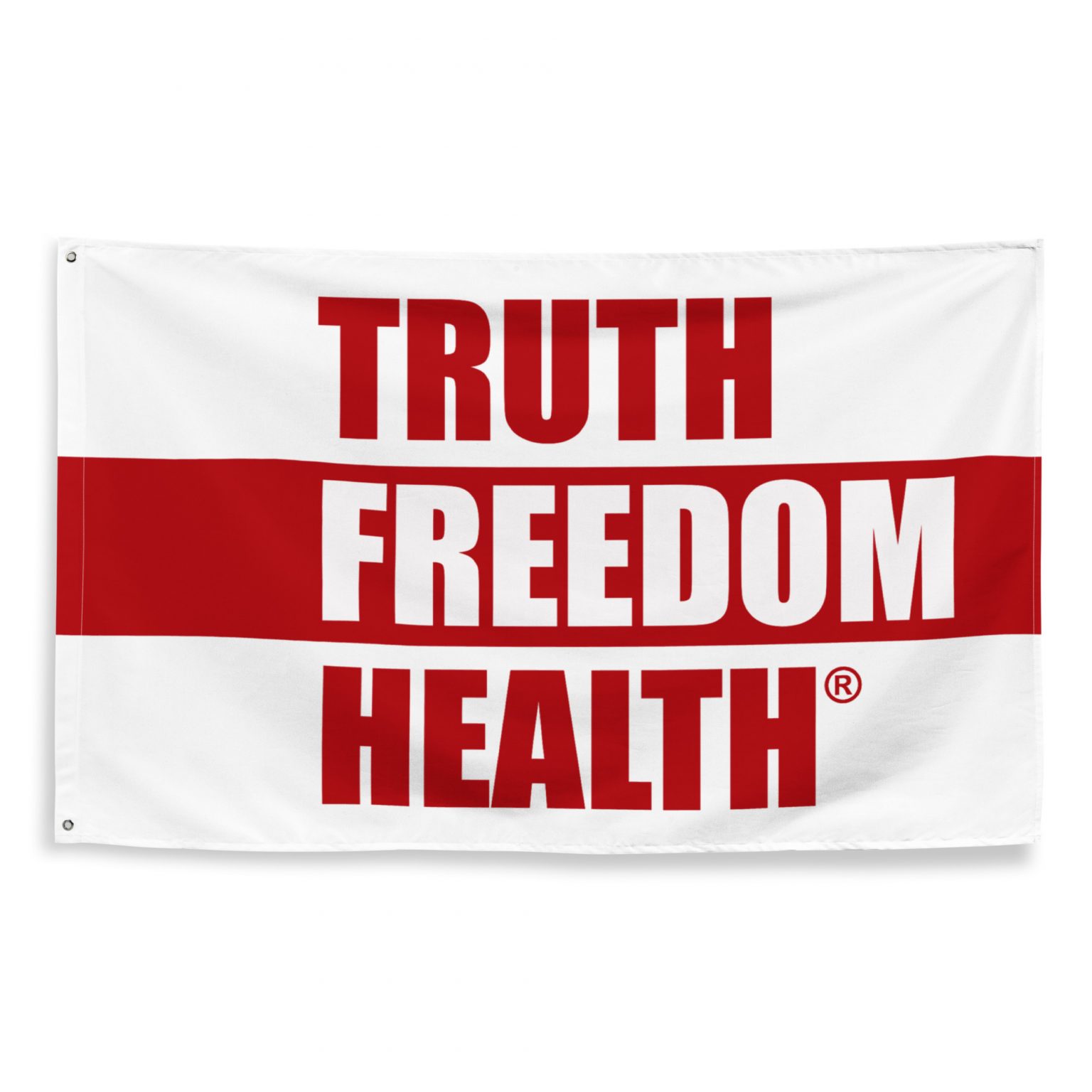 TRUTH FREEDOM HEALTH Flag One Sided Dr SHIVA For U S President 2024