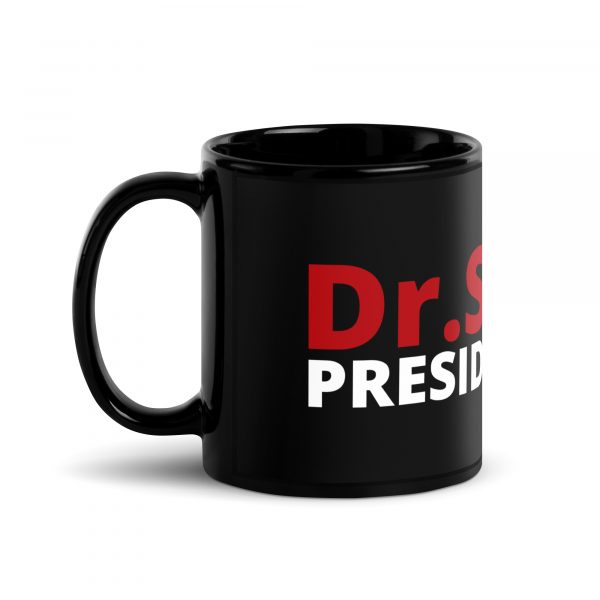 Dr.SHIVA™ 2028 Black Glossy Mug