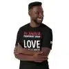 Dr.SHIVA™ 2024 LOVE THY NEIGHBOR™ Short-Sleeve Unisex T-Shirt - Black - Image 2